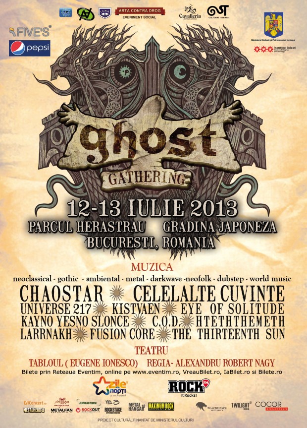 Programul si regulamentul festivalului Ghost Gathering